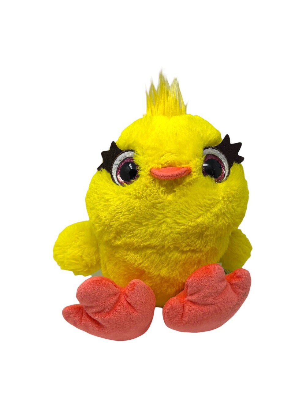 Disney Parks Toy Story 4 Ducky Plush Yellow Duck Carnival Bird Stuffed Animal